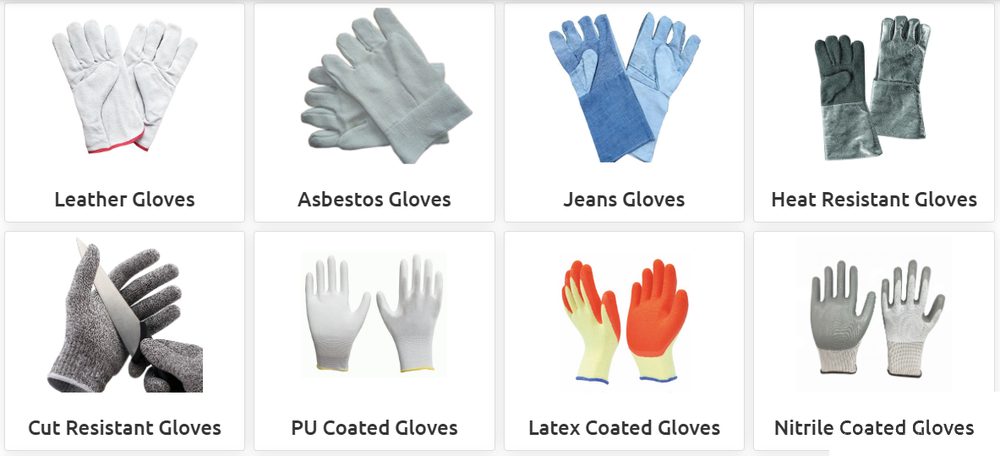 Safety PPE: items we supply