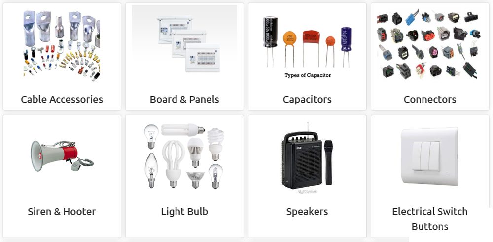 Switchgear & Sensors: items we supply
